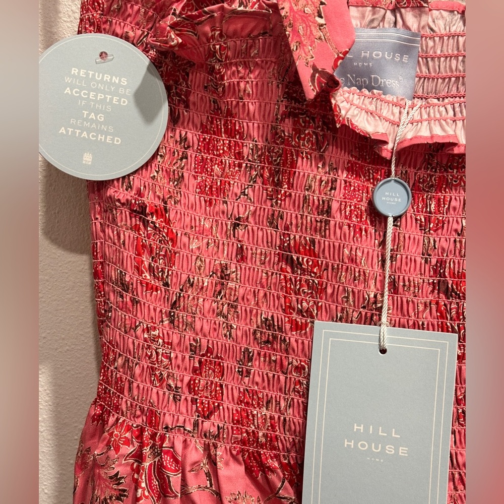 Pink Floral Tie-Shoulder Mini Dress - Picture 5 of 5